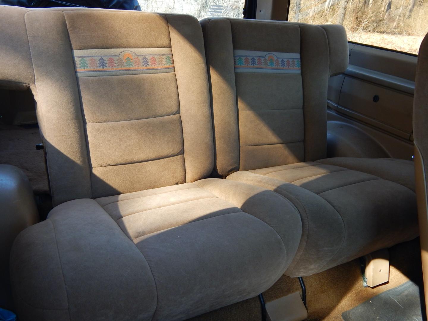 1988 Blue /Tan Ford Bronco II 4WD (1FMCU14T6JU) with an 2.9L V6 OHV 12V engine, 4-Speed Automatic Overdrive transmission, located at 6528 Lower York Road, New Hope, PA, 18938, (215) 862-9555, 40.358707, -74.977882 - Here we have a 1988 Ford Bronco 2 with a 2.9L V6 putting power to a 4x4 automatic transmission. Options include: tan cloth interior, heat/AC, XD Vision radio, power windows, cruise control, tilt steering wheel, front/rear defrost windows, spare tire cover, 15 inch alloy wheels with 4 Solarus AP tire - Photo#12